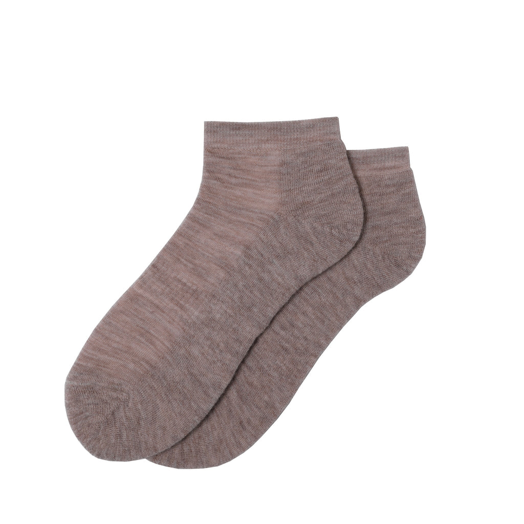 Ashville Pro Merino Mens Trainer Sock - Cushioned Sole - 6 Pair Mixed Bundle