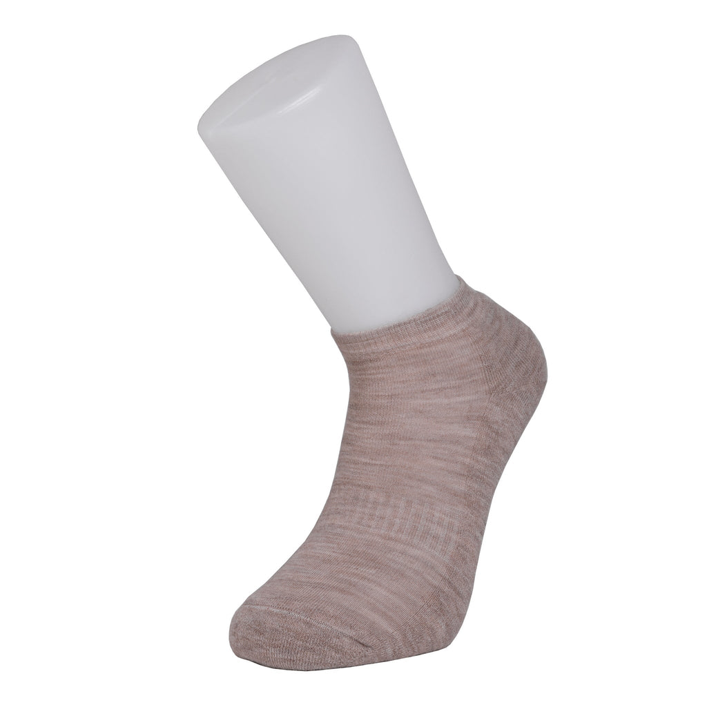 Ashville Pro Merino Mens Trainer Sock - Cushioned Sole - 6 Pair Mixed Bundle