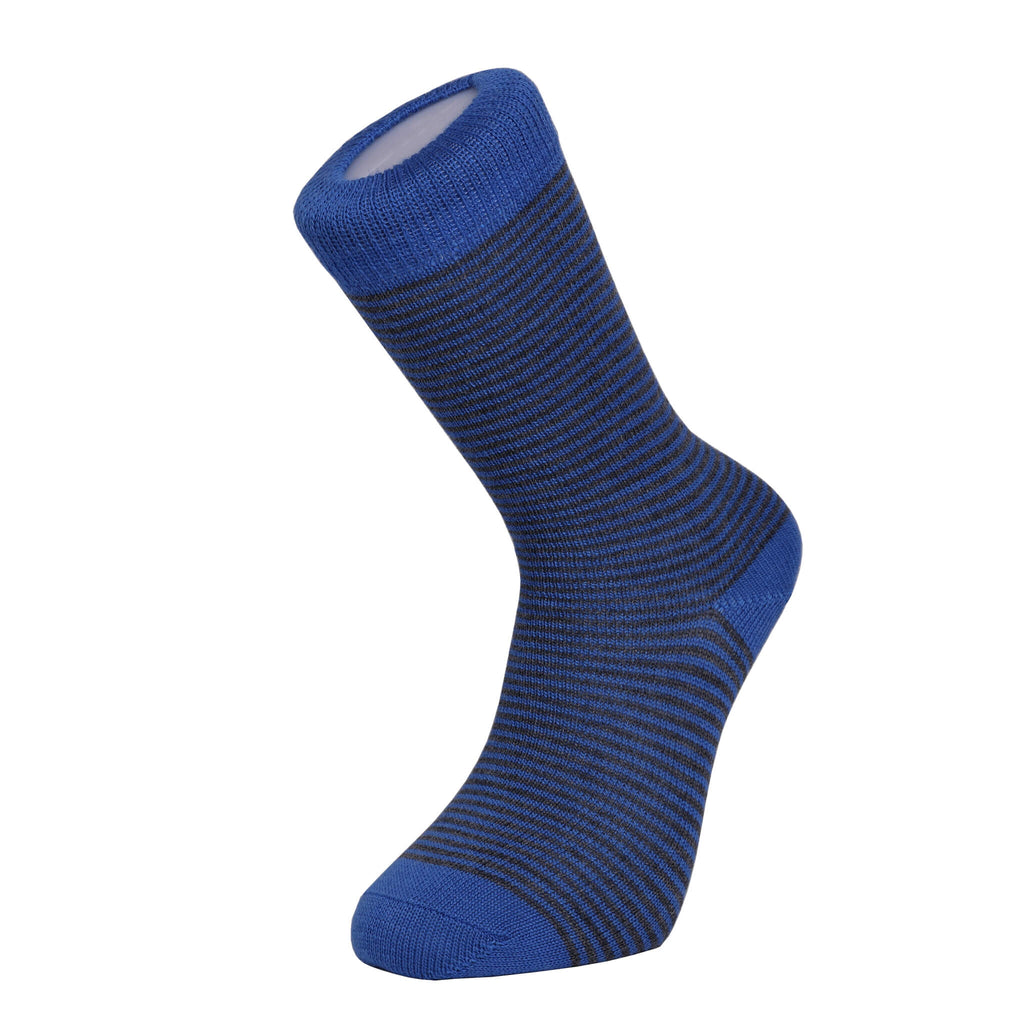 Harewood Fine Stripe Luxury Merino Everyday Socks - 4 Pair Bundle (2)