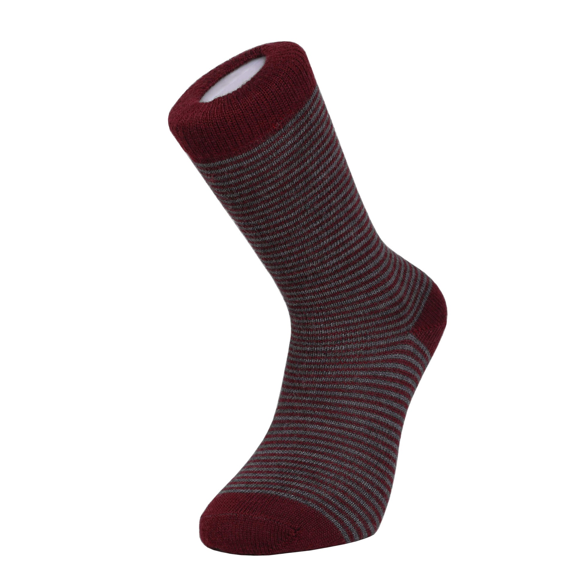 Harewood Fine Stripe Luxury Merino Everyday Socks - 4 Pair Bundle