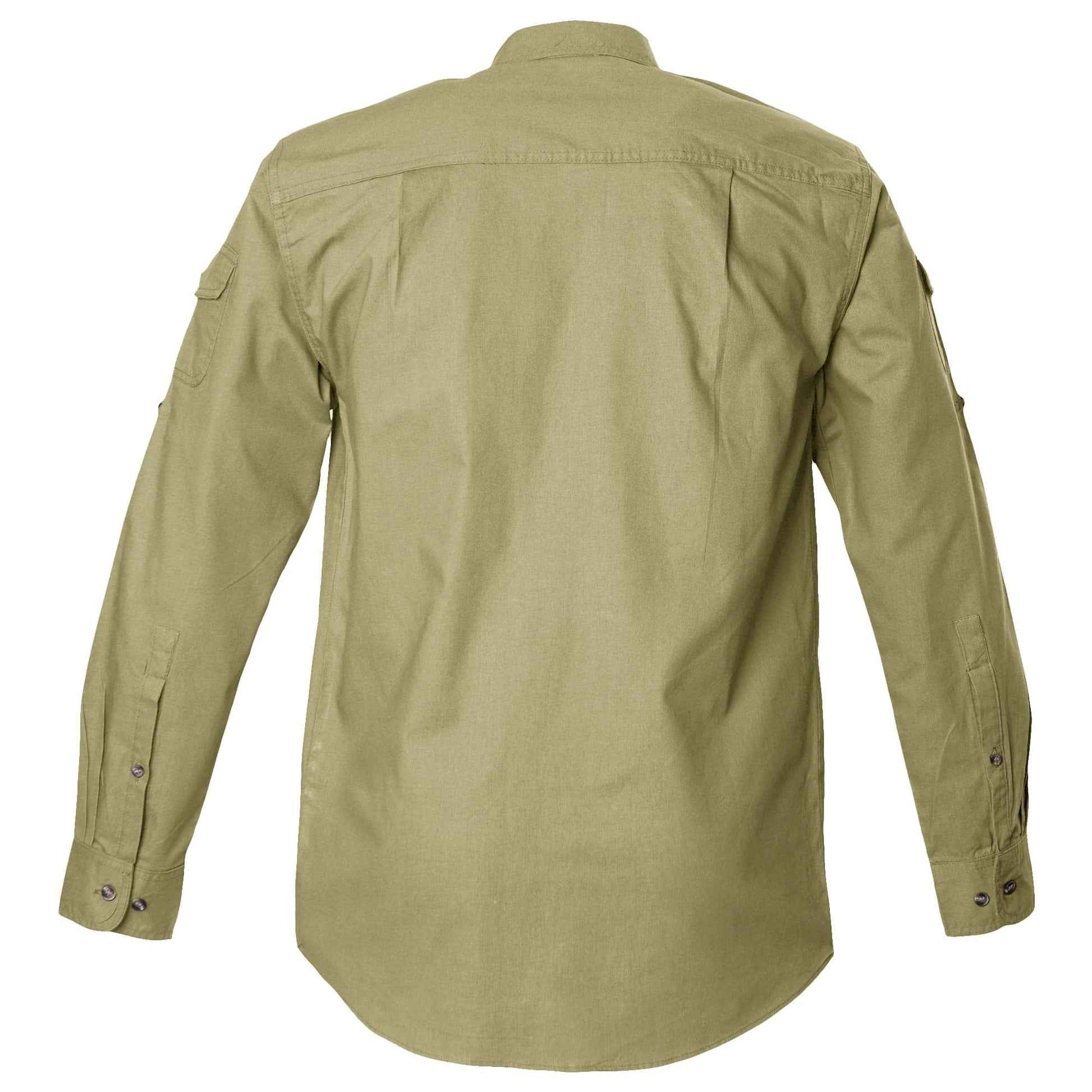 TAG Safari Shooter Shirt for Men - Long Sleeve