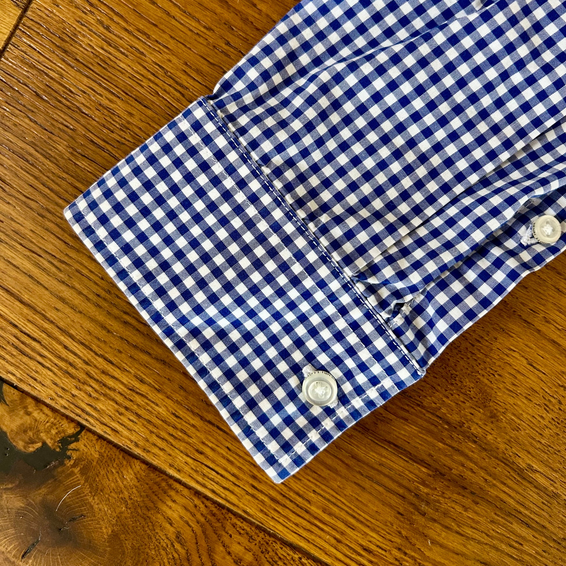 Preloved Henri Lloyd Gingham Check Shirt – Size L (Fits Like M)