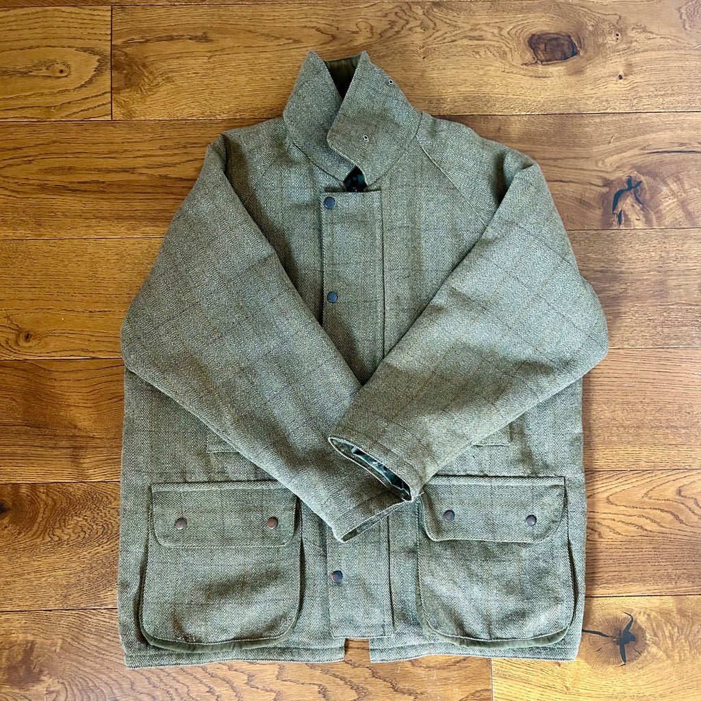 Preloved Tweed Shooting Jacket - Large