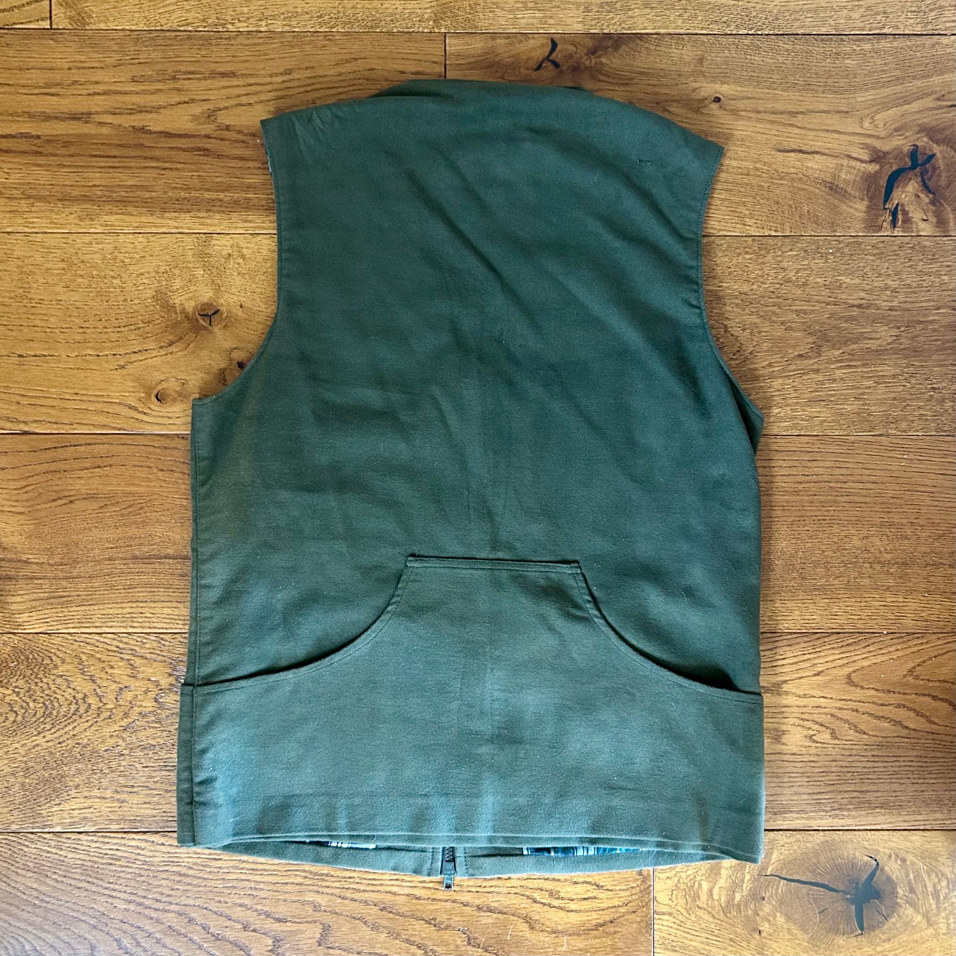 Preloved Barbour Green Shooting Vest – Men’s Medium