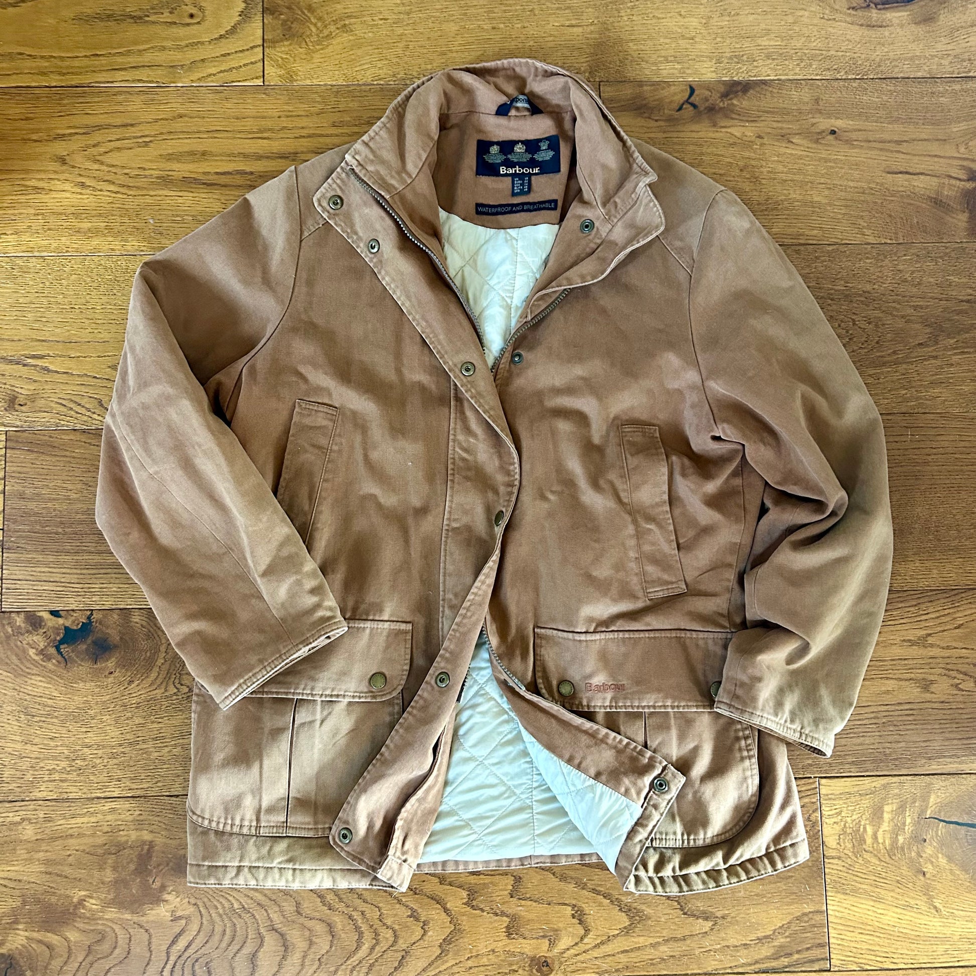 Preloved Barbour Chore/Barn Jacket - Ladies’ Size 18
