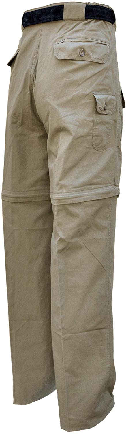 TAG Safari Zambezi Convertible Zip off Safari Pants for Men