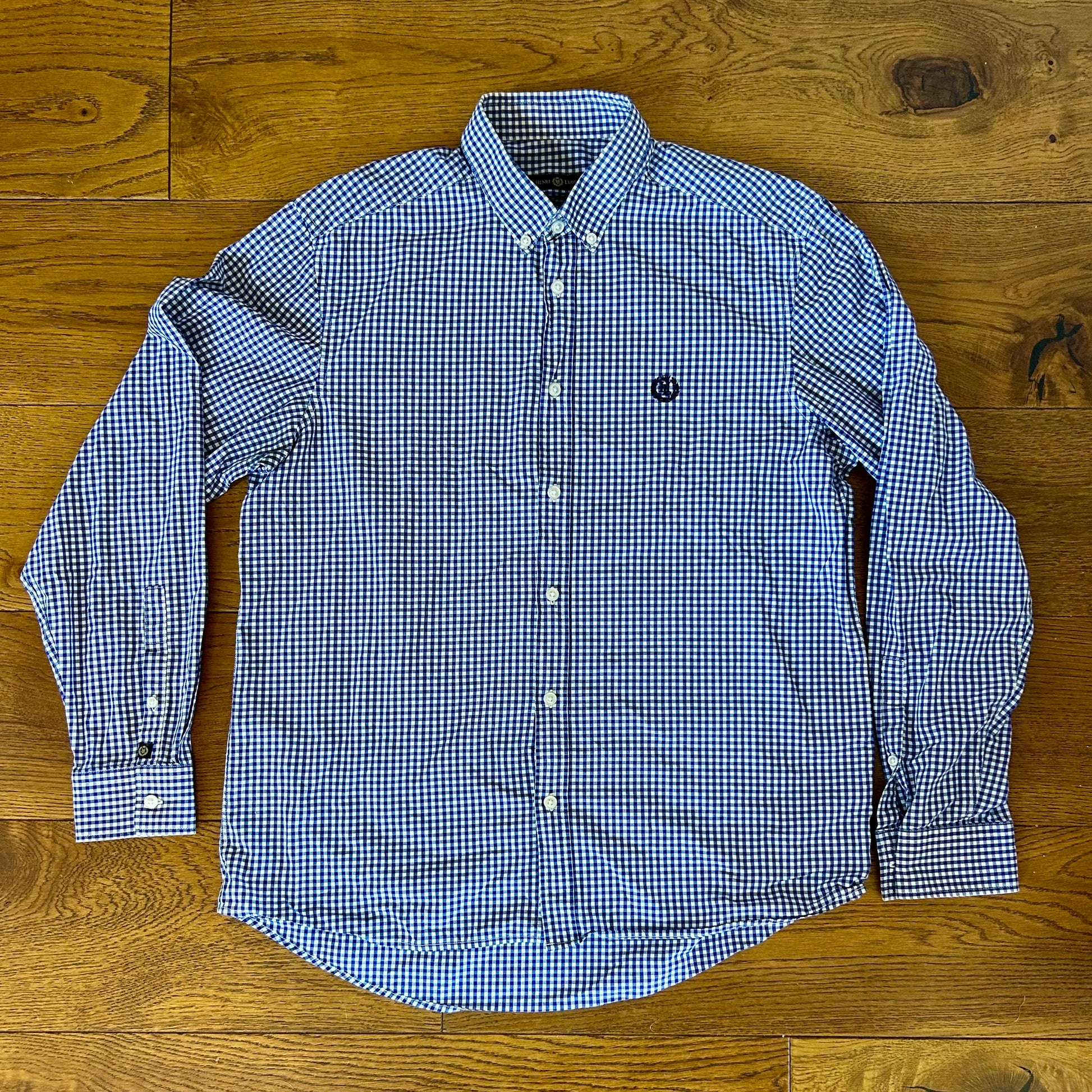 Preloved Henri Lloyd Gingham Check Shirt – Size L (Fits Like M)