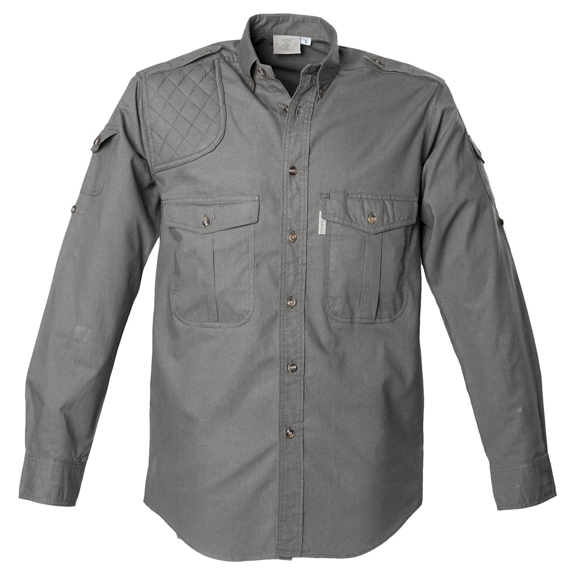 TAG Safari Shooter Shirt for Men - Long Sleeve