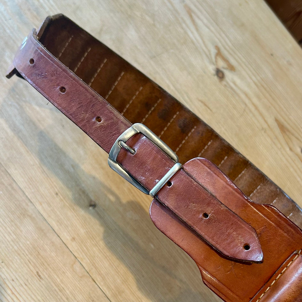 Preloved Leather Cartridge Belt (33”–40.5”) 12 Gauge