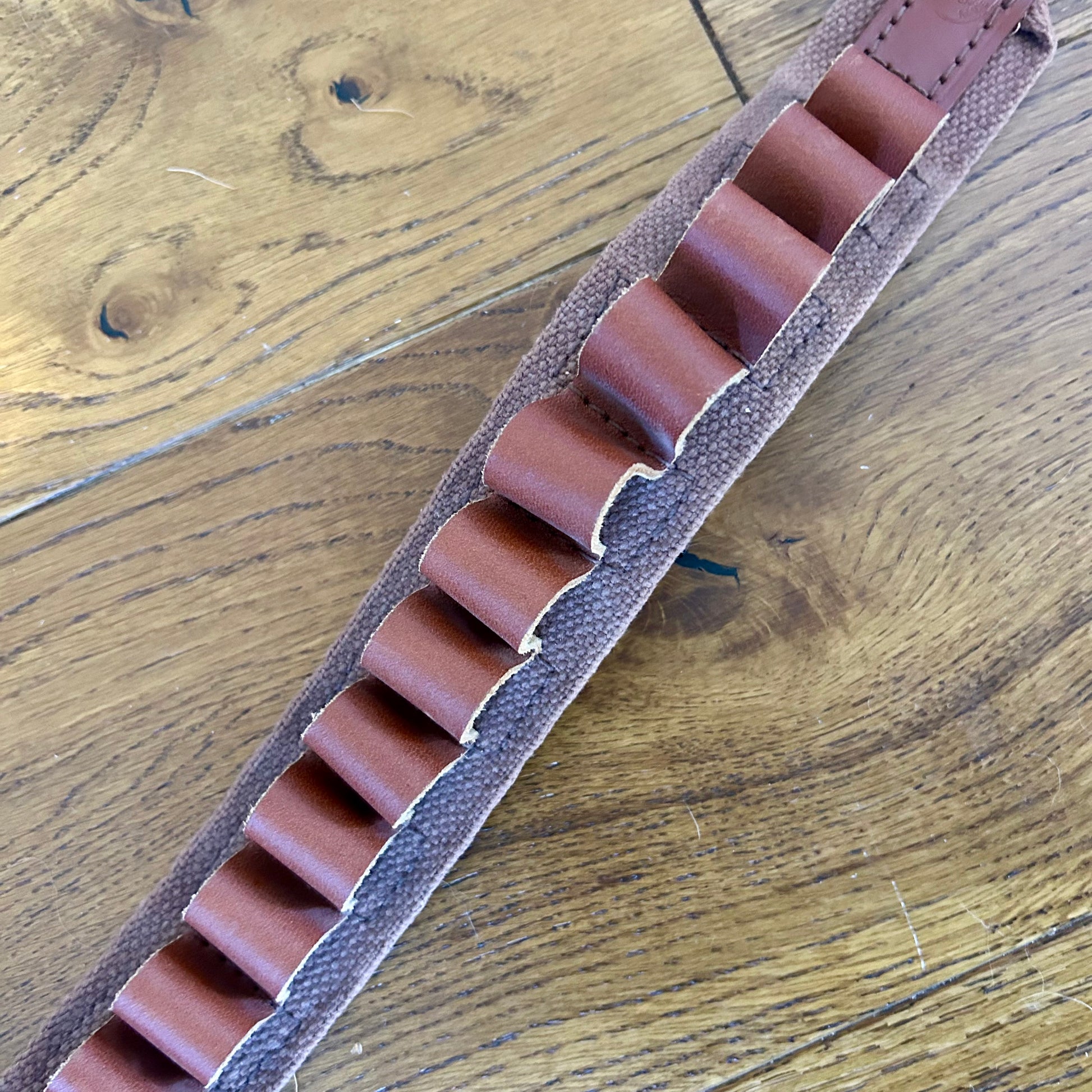 Preloved Cartridge Belt by Quality Gunslips (33.5”–41.5”) 12 Gauge