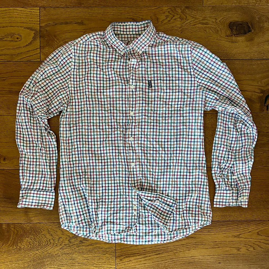 Preloved Barbour Tattersall Shirt - Men’s Medium