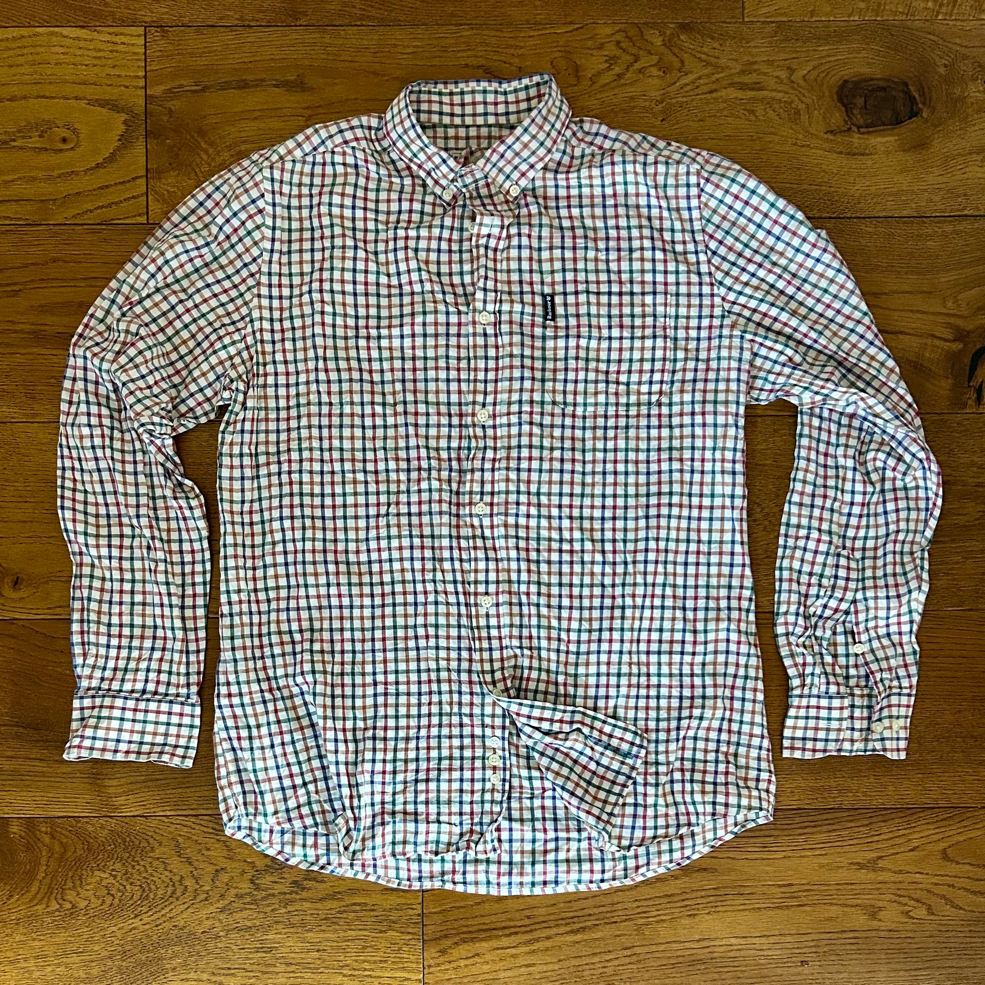 Preloved Barbour Tattersall Shirt - Men’s Medium