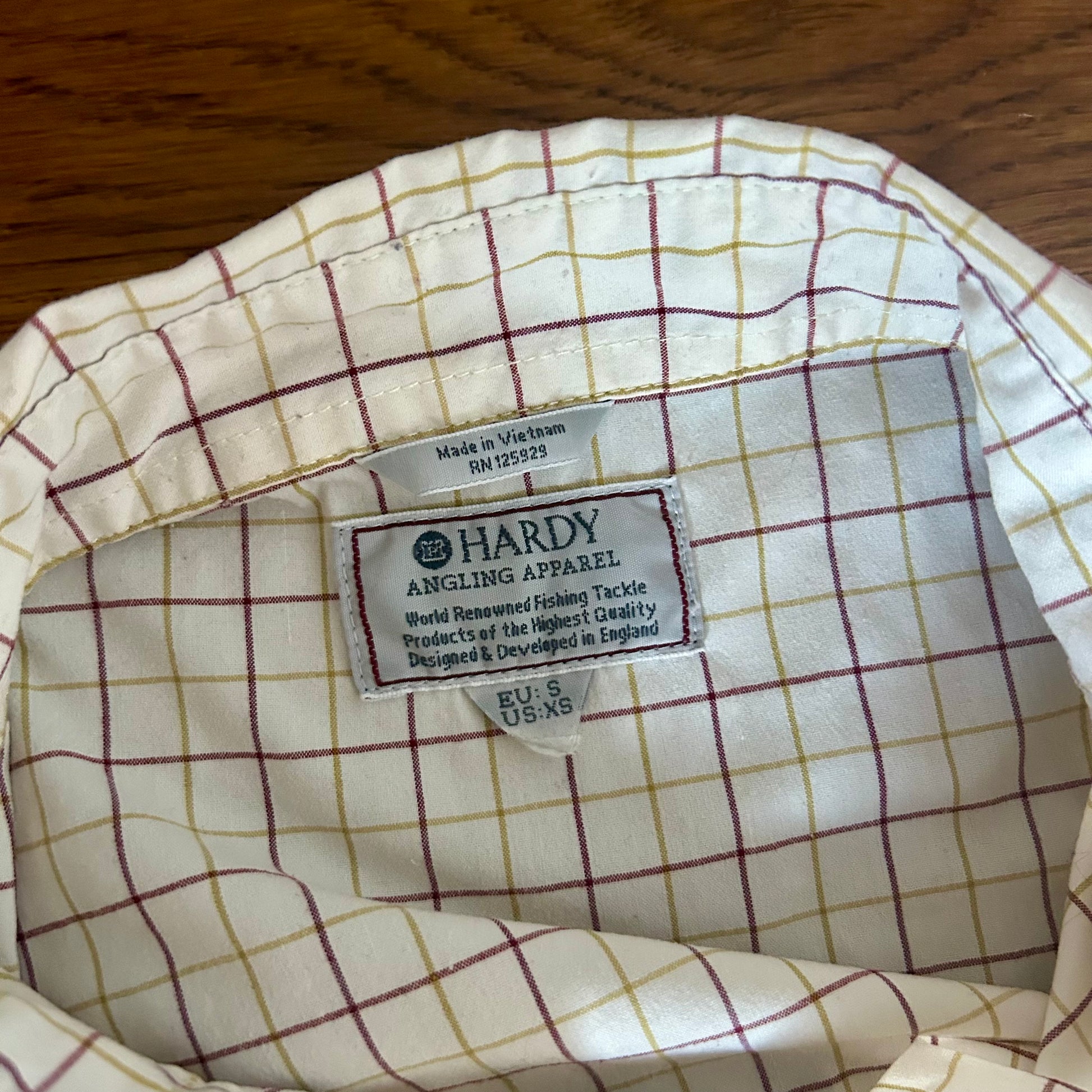Preloved House of Hardy Tattersall Shirt – Size Small