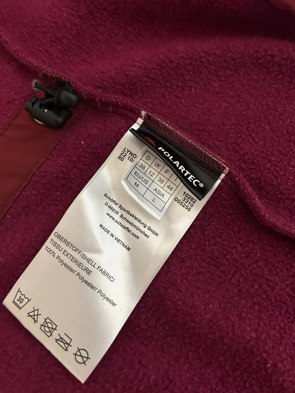 Preloved Schoffel Polartec Fleece Gilet - Ladies’ Medium Size 12