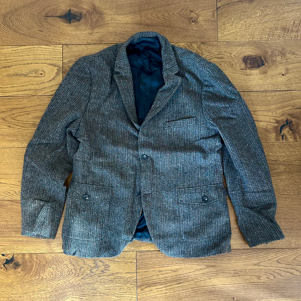 Preloved Harris Tweed Jacket – Size 44in Chest
