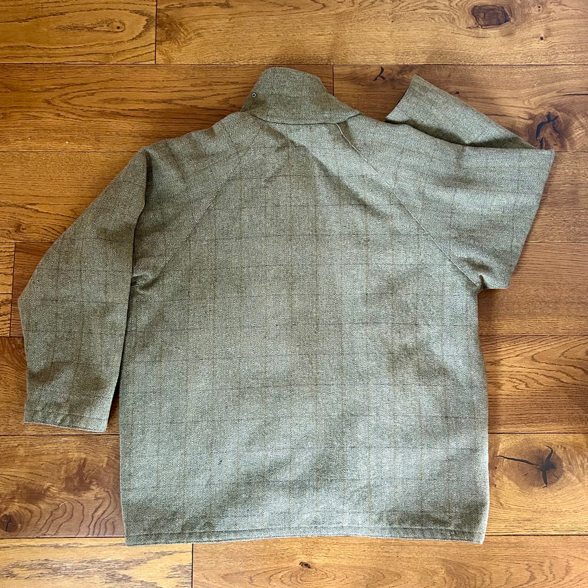 Preloved Tweed Shooting Jacket - Large