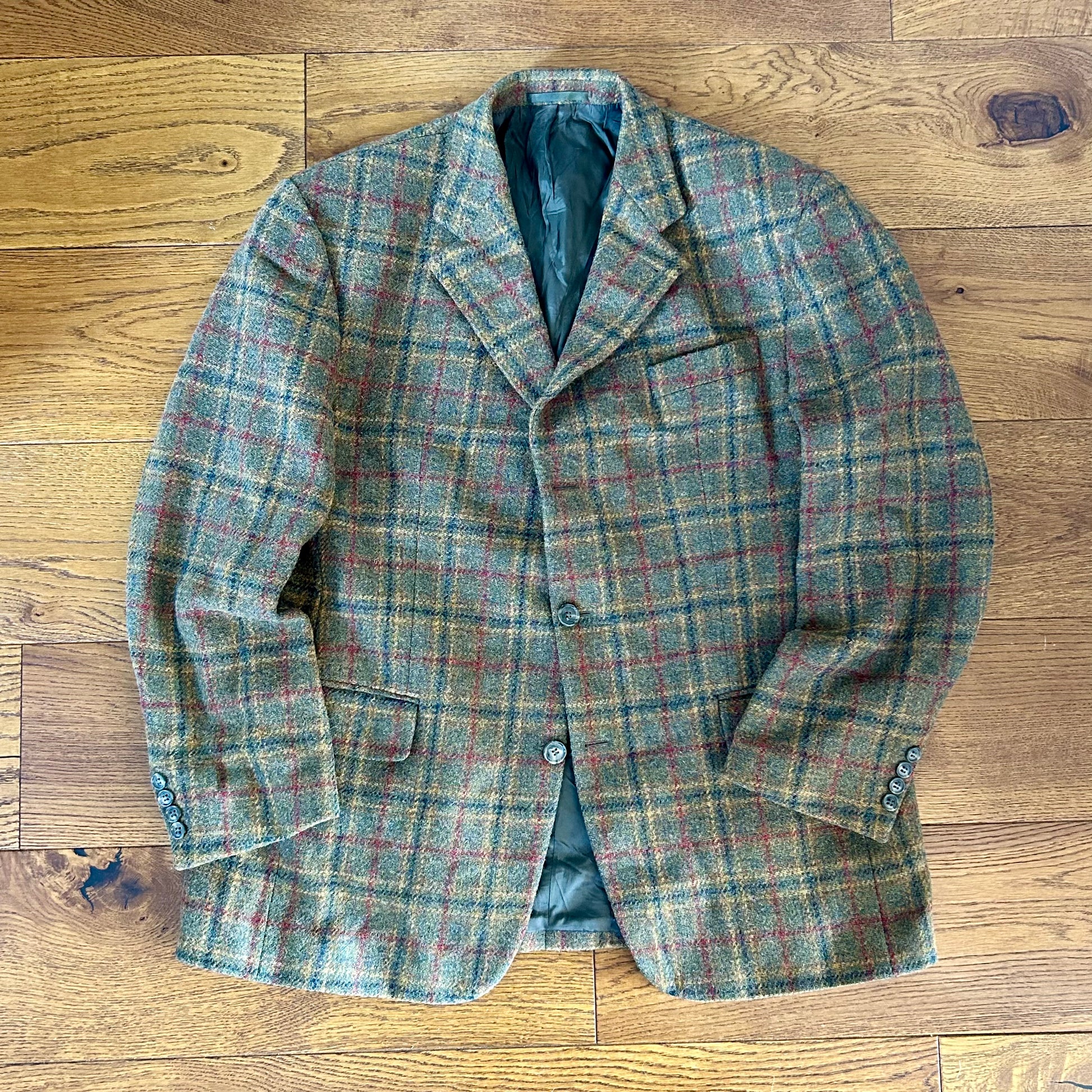 Preloved Harris Tweed Jacket – Size 46in Chest