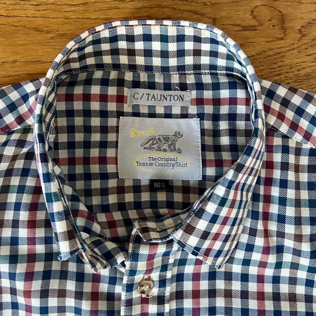 Preloved C Taunton Tattersall Shirt - Men’s 16 1/2” Collar