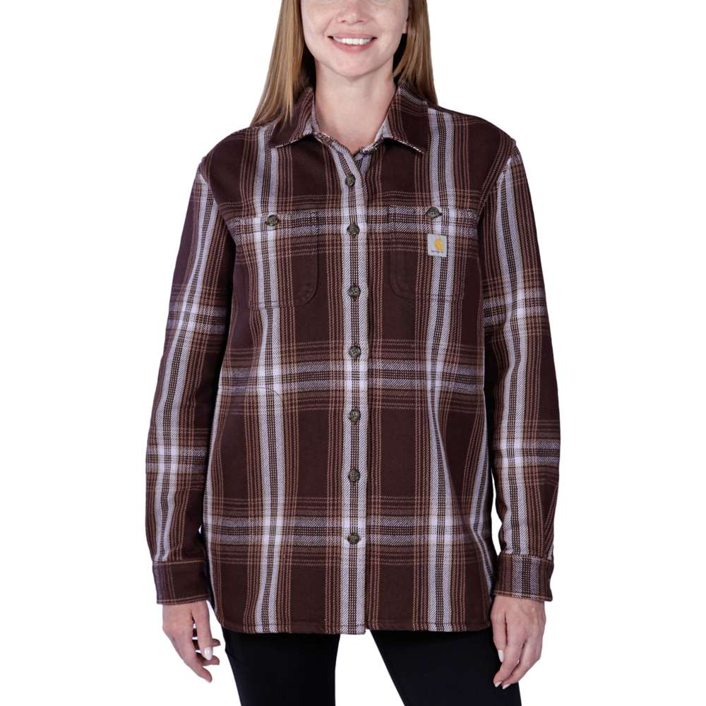 Carhartt Women's Loose Fit Heavyweight Twill Shirt Jac