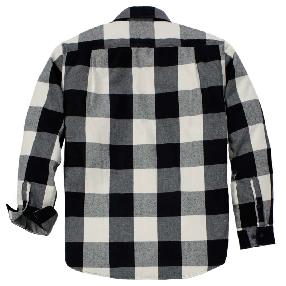 Carhartt Loose Fit Heavyweight Flannel Long-Sleeve Plaid Shirt