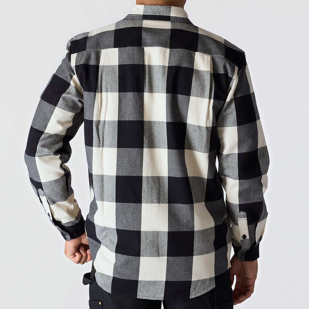 Carhartt Loose Fit Heavyweight Flannel Long-Sleeve Plaid Shirt
