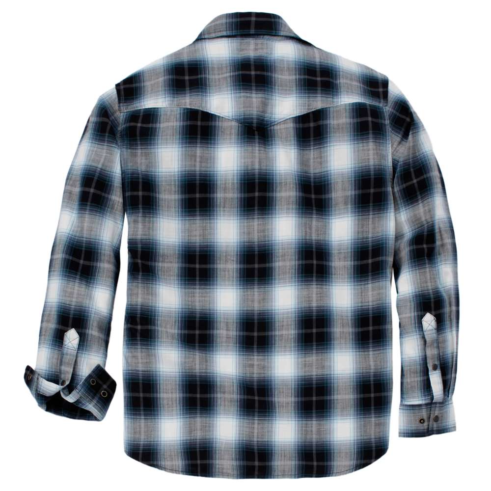 Carhartt Montana Rugged Flex Long Sleeve  Snap Front Plaid Shrt