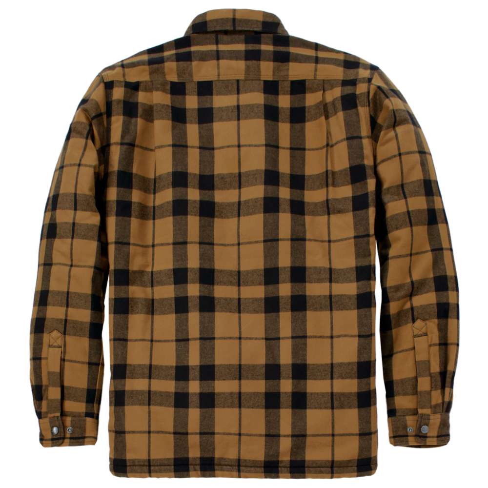 Carhartt Relaxed Fit Flannel Sherpa-Lined Shirt Jac