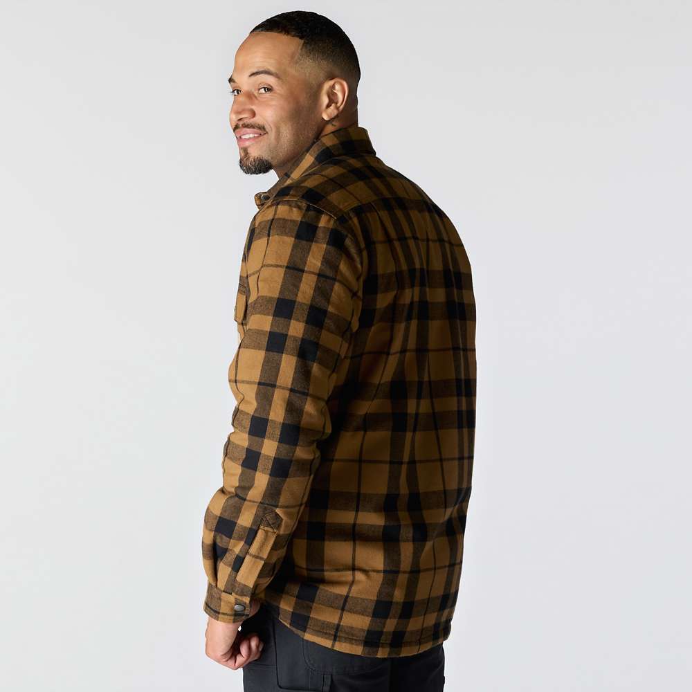 Carhartt Relaxed Fit Flannel Sherpa-Lined Shirt Jac
