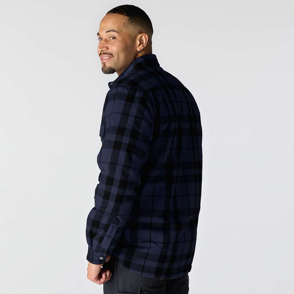 Carhartt Relaxed Fit Flannel Sherpa-Lined Shirt Jac