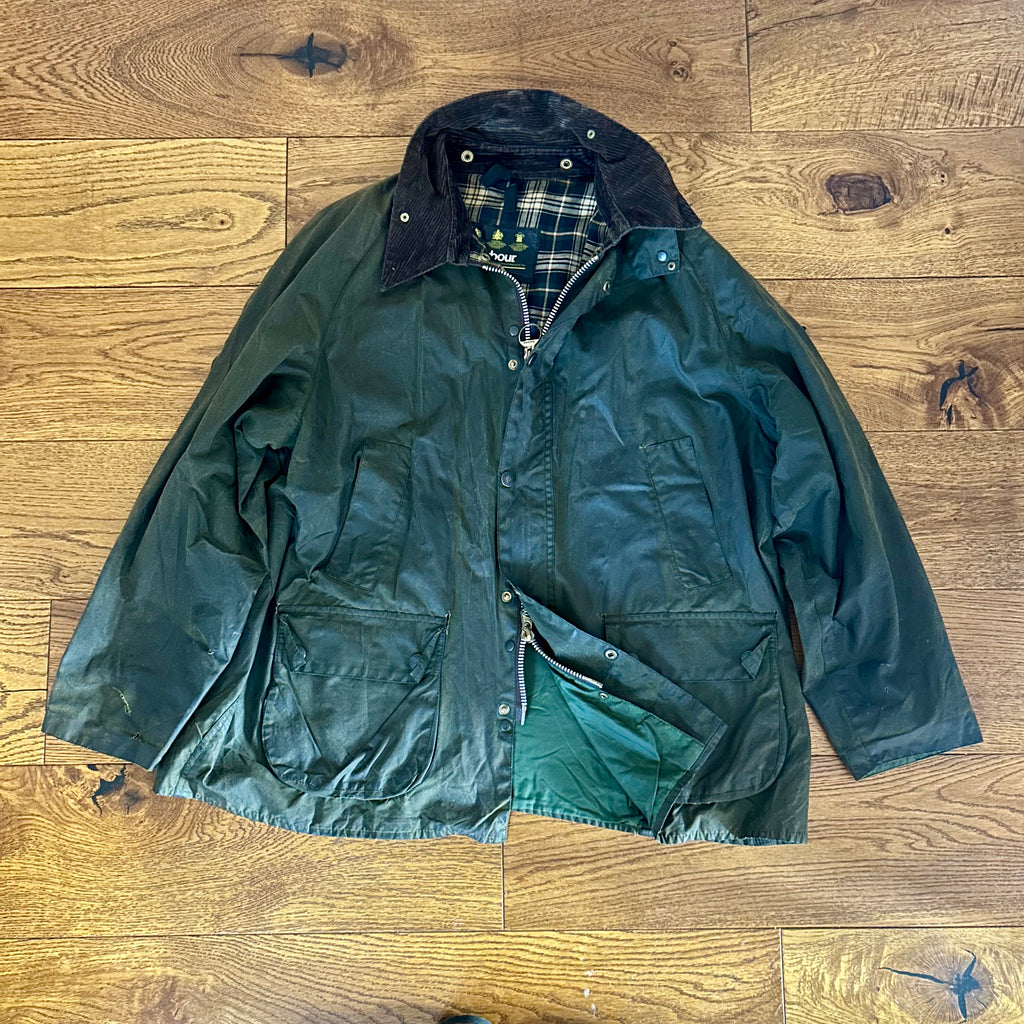 Preloved Barbour Bedale Waxed Jacket - Men’s 48inch Chest