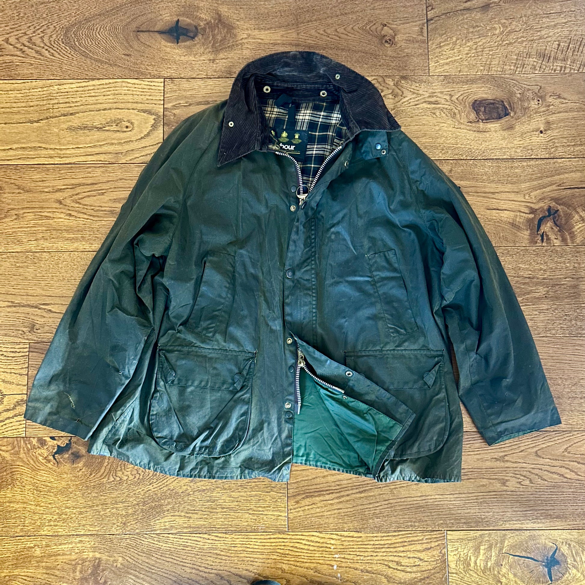 Preloved Barbour Bedale Waxed Jacket - Men’s 48inch Chest