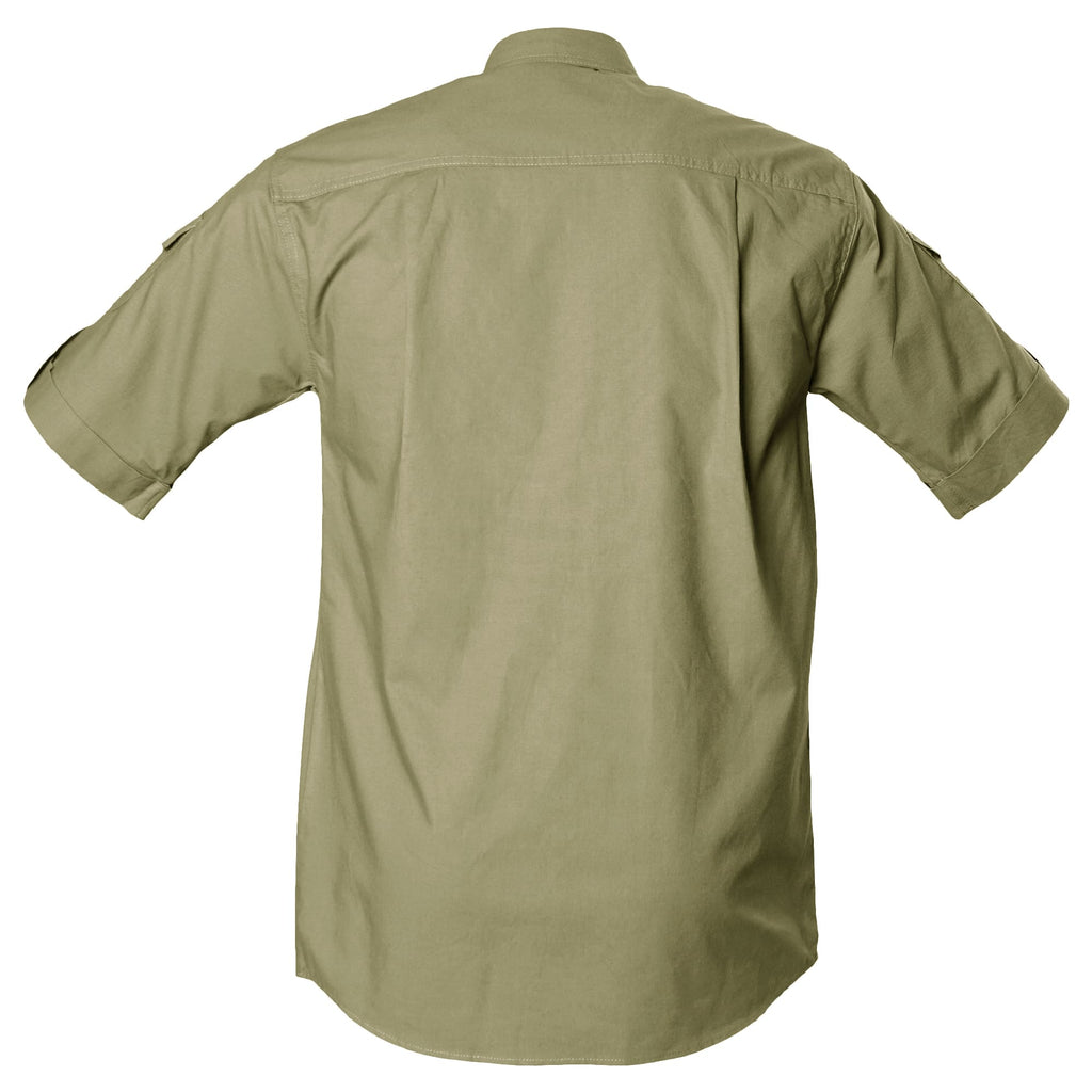 TAG Safari Shooter Shirt for Men - Short Sleeve