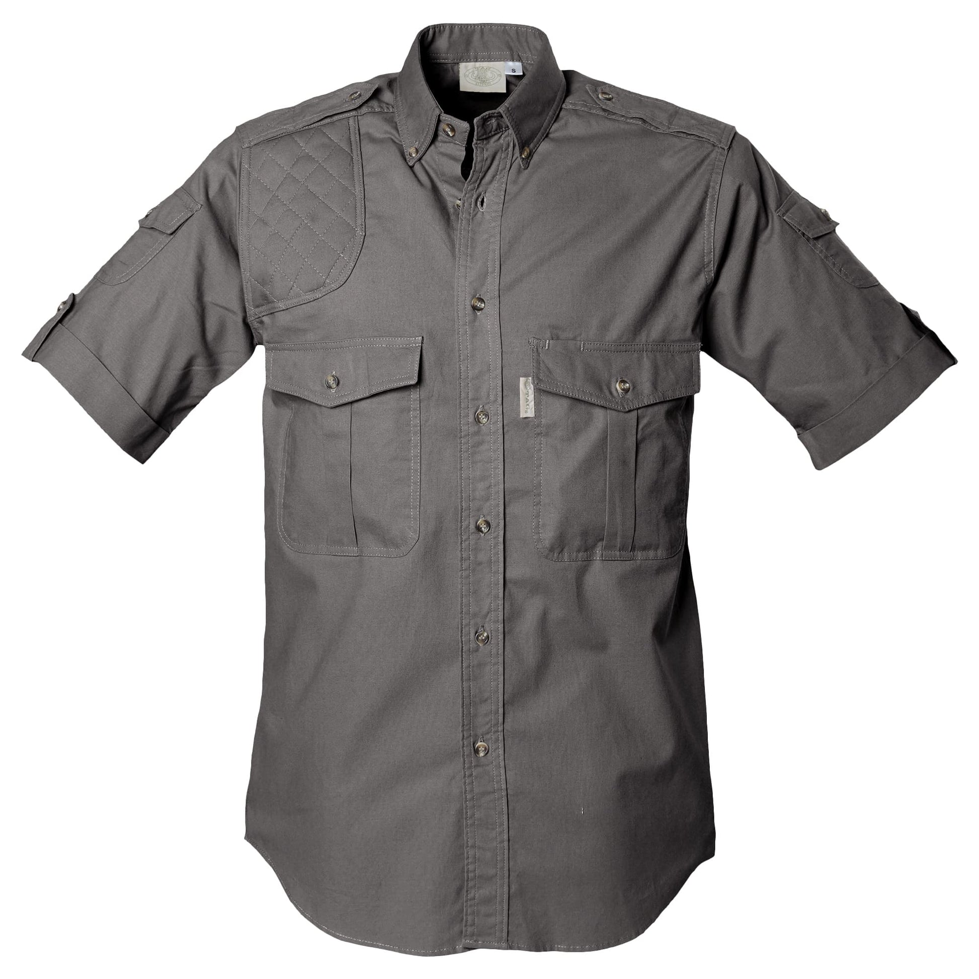 TAG Safari Shooter Shirt for Men - Short Sleeve