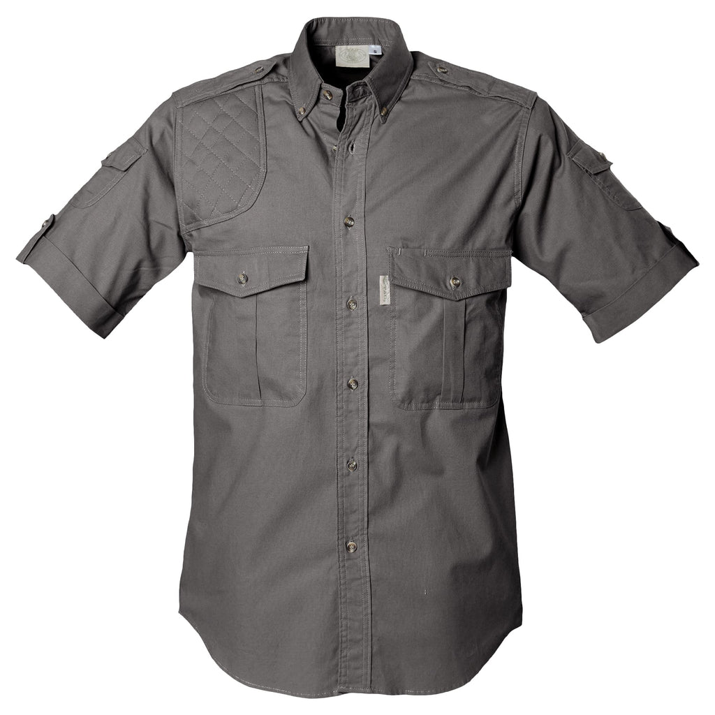 TAG Safari Shooter Shirt for Men - Short Sleeve