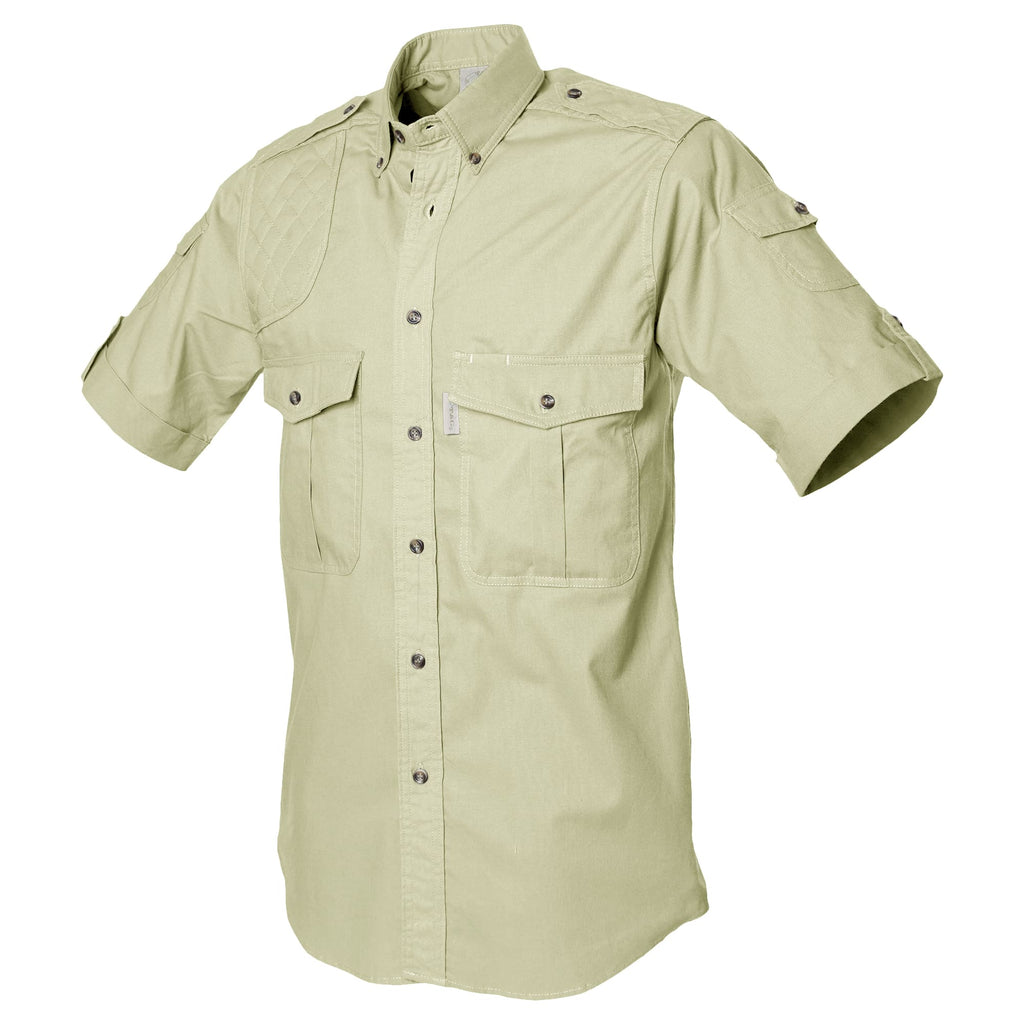 TAG Safari Shooter Shirt for Men - Short Sleeve