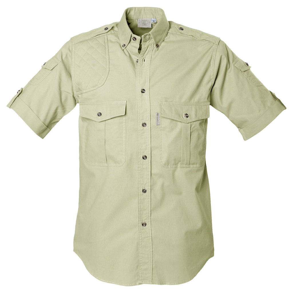 TAG Safari Shooter Shirt for Men - Short Sleeve