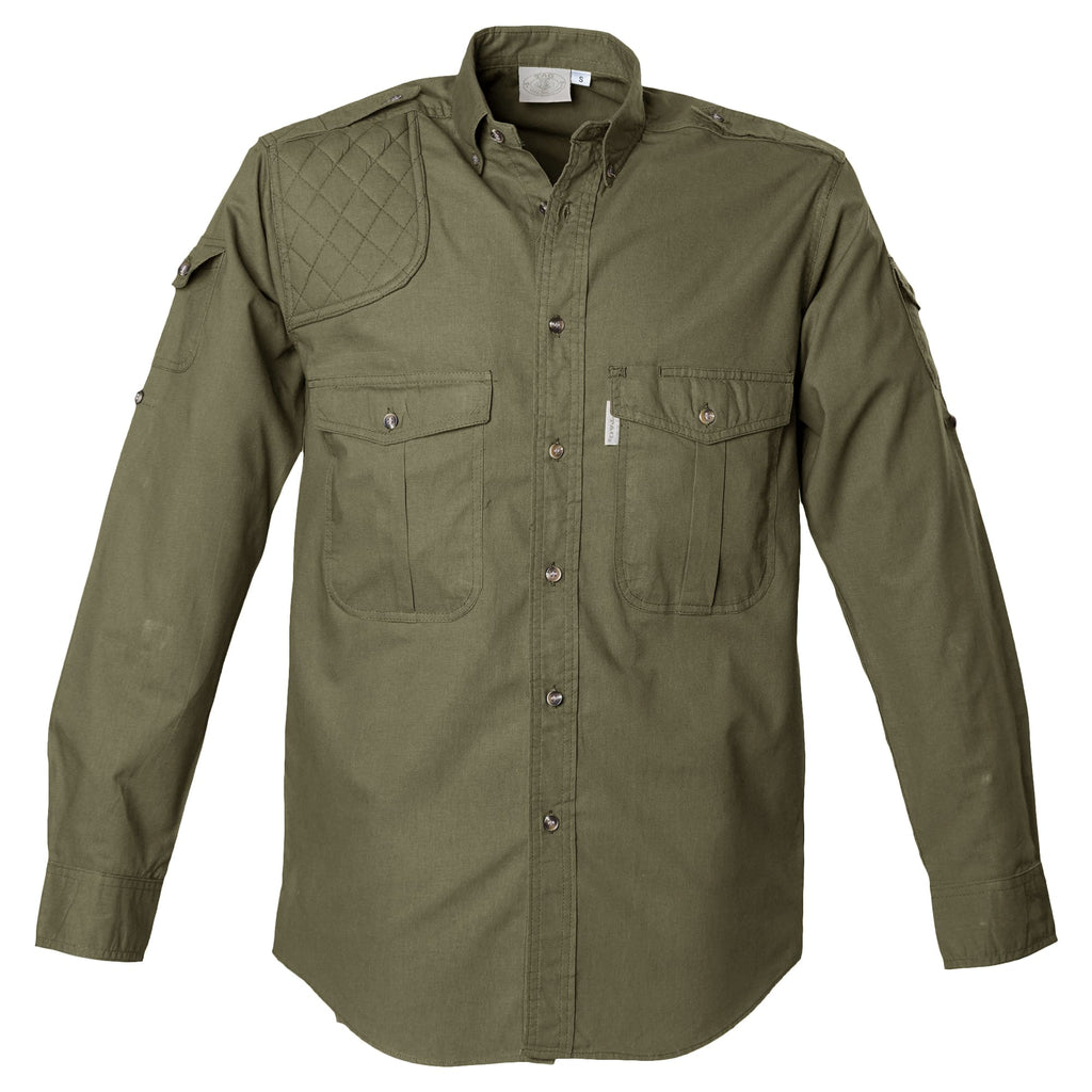 TAG Safari Shooter Shirt for Men - Long Sleeve