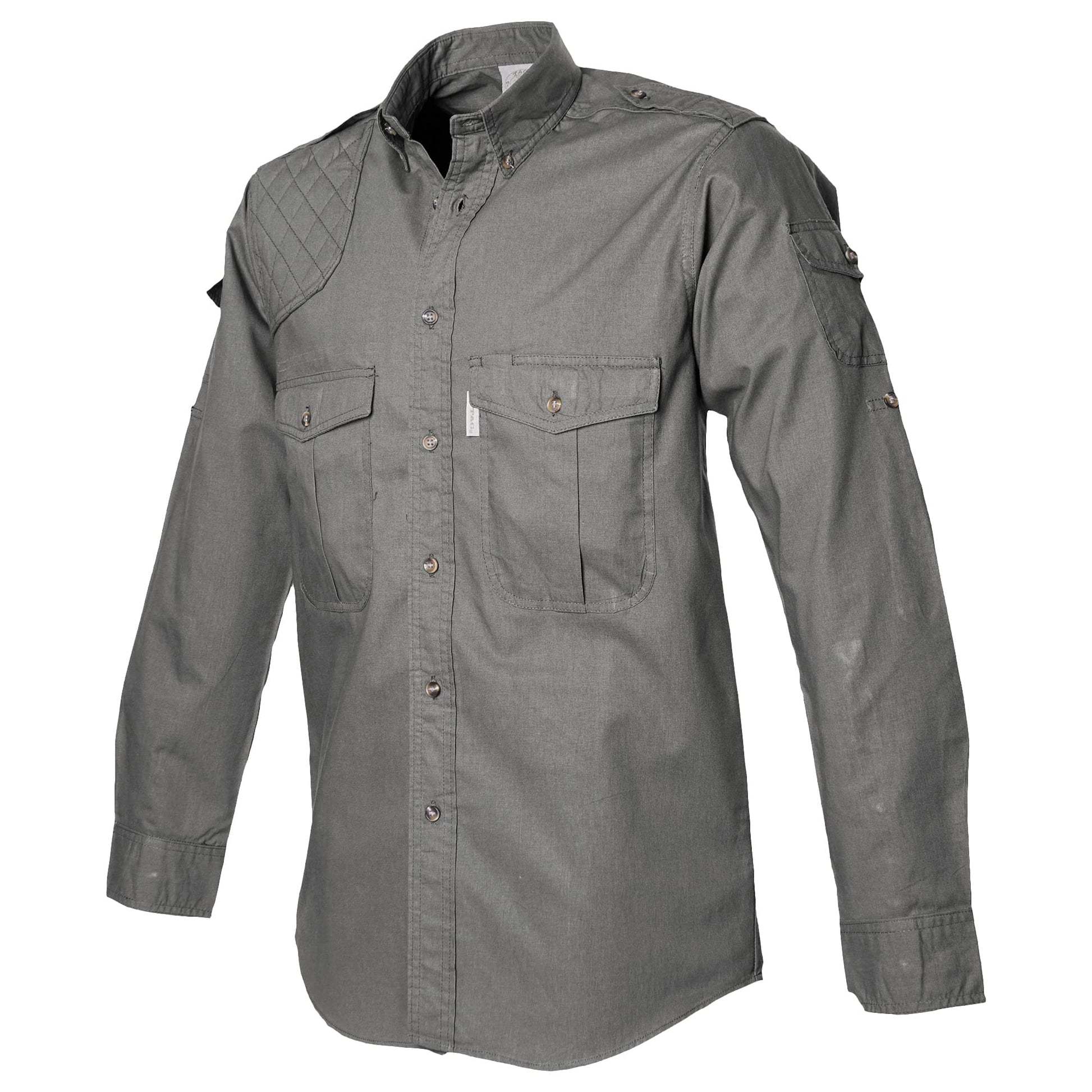 TAG Safari Shooter Shirt for Men - Long Sleeve