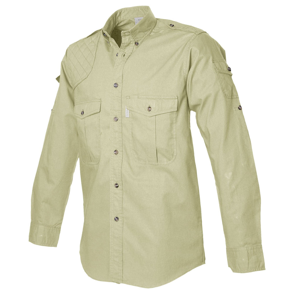 TAG Safari Shooter Shirt for Men - Long Sleeve