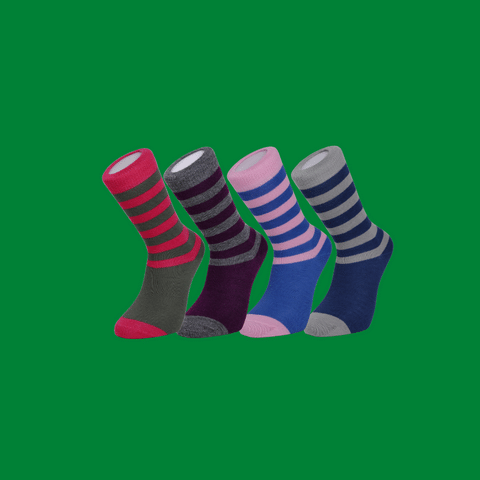 Socks For Jeans - Bright Everyday Merino Socks - 4 Pair Bundle 2